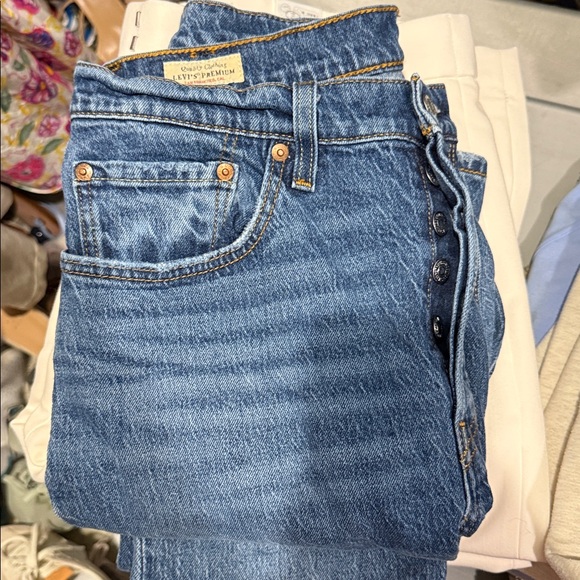 Levi's 501 Premium Indigo Jeans 31x32 - Picture 1 of 2